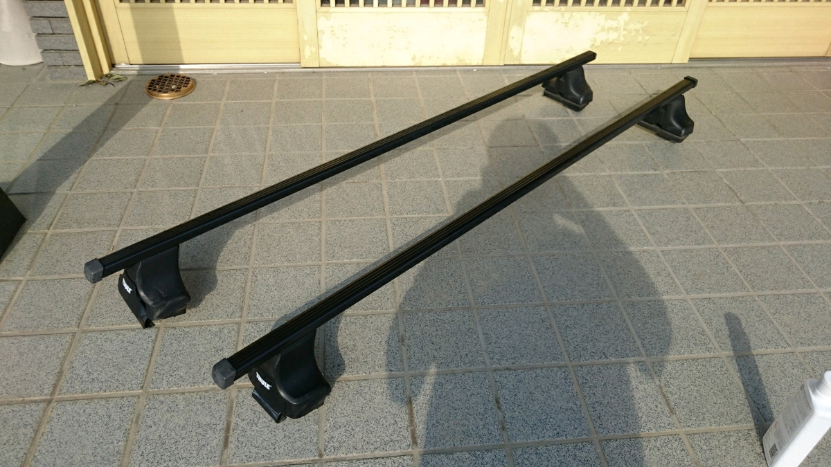 THULE スーリー ベースキャリア th754 スクエアバー 150cm