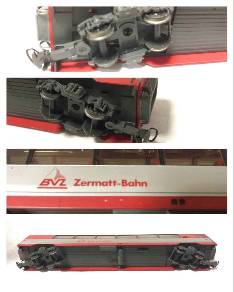 36 古い 【BEMO？ 】 HO?HOm?S12mm 13mmゲージ不明Zermatt-Bahn. BVZ
