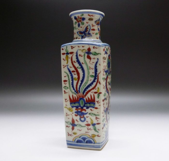 中国美術 萬暦赤絵 瓶 骨董品 【公式通販】
