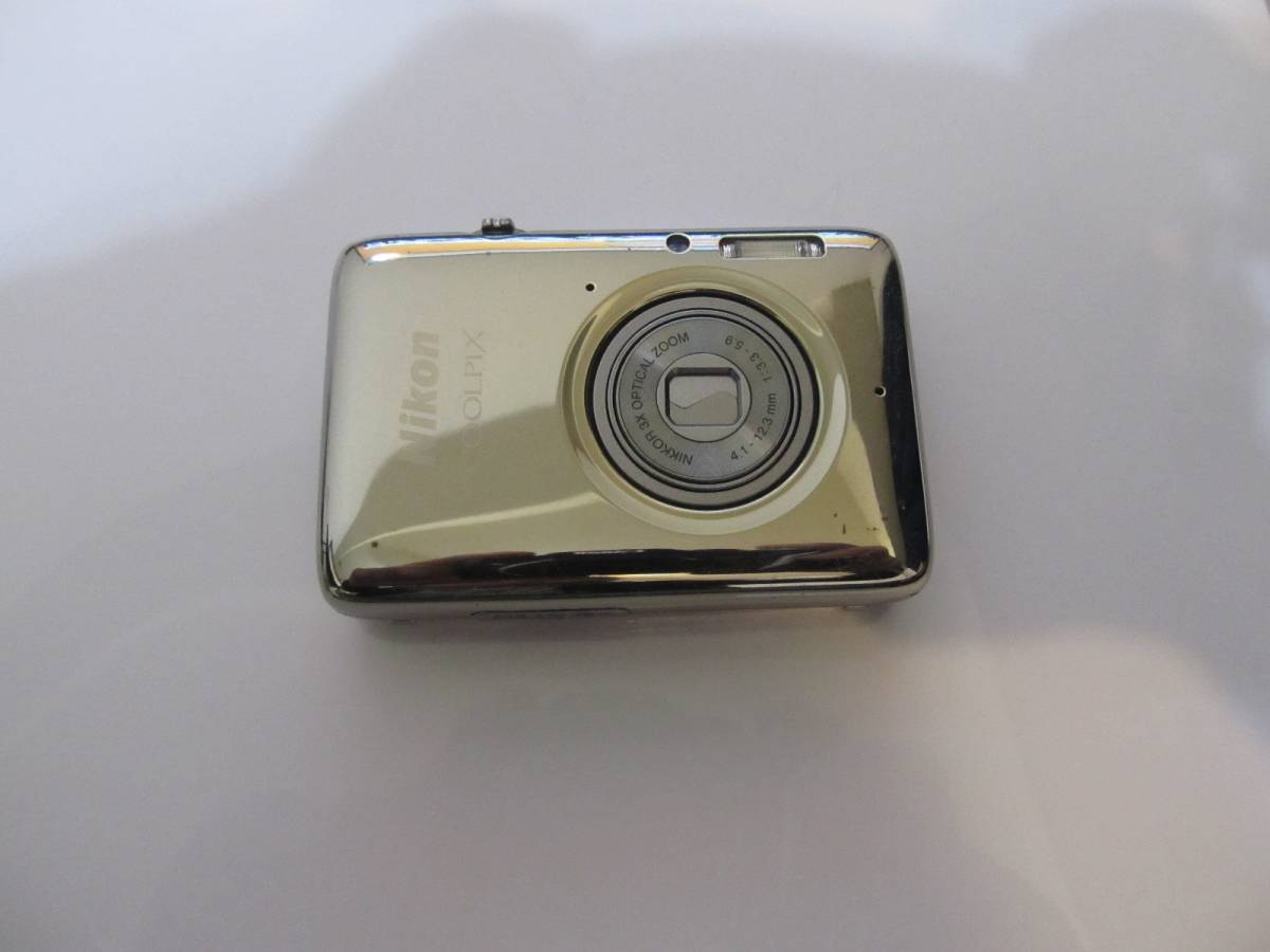 超小型 COOLPIX S02 [ミラーシルバー] 動作確認済Nikon Coolpix S02