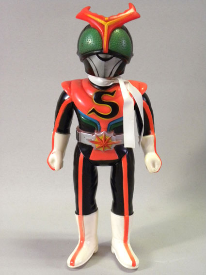 旧バンダイ 仮面ライダーストロンガー 面取れ 当時物 当時物仮面 