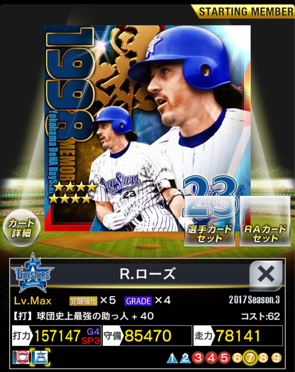 田中様 プロ野球PRIDE プライド 4爆 OB 米田+30覚醒3 プロ野球プライド ゲーム