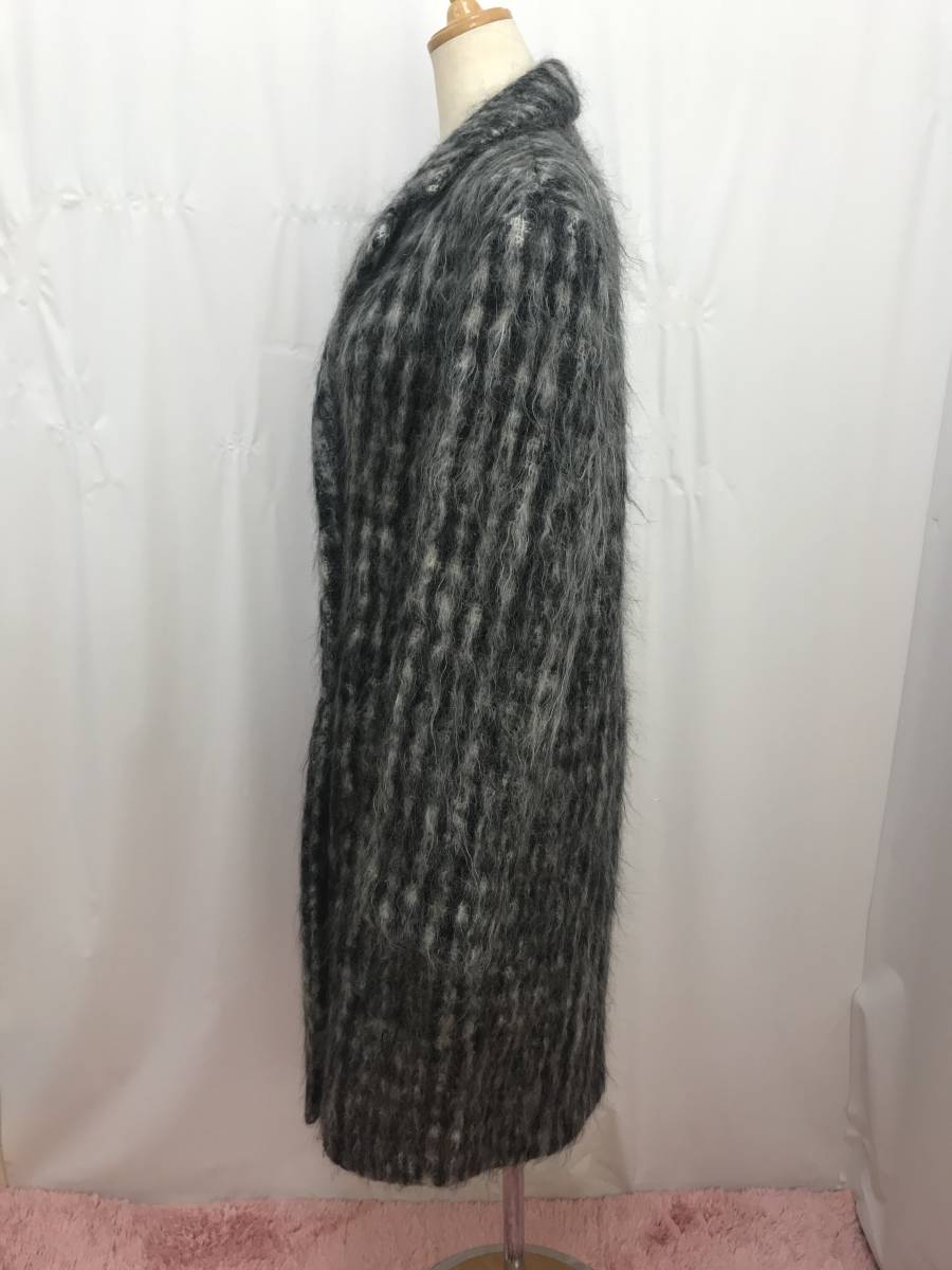C11068) スポーツマックス SPORTMAX モヘア・ウール混 チェック柄 