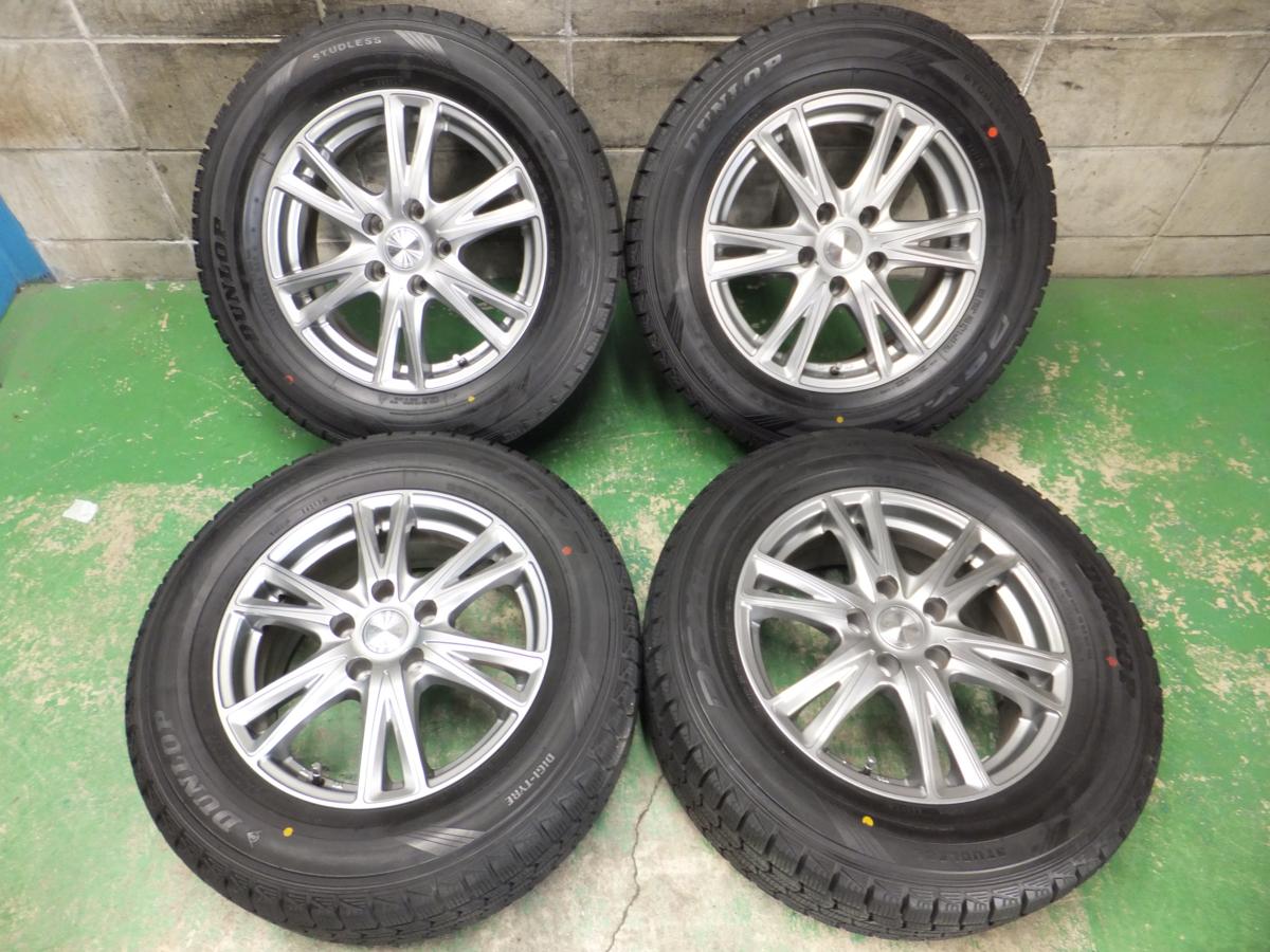 美品★9.5分！スタッドレス 215/65R16 ダンロップ DSX-2 エクシーダー ホットスタッフ Exceeder HOT STUFF★