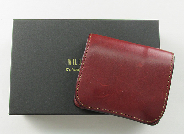 KH6693 ワイルドスワンズ PALM パーム ミニ財布 バーガンディ