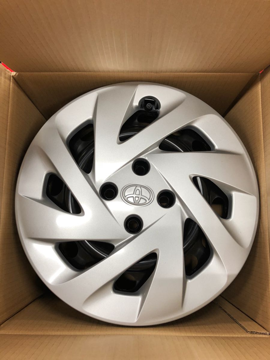 アクア ホイル ホイルキャップ付 新車外し 4本セット 15インチ