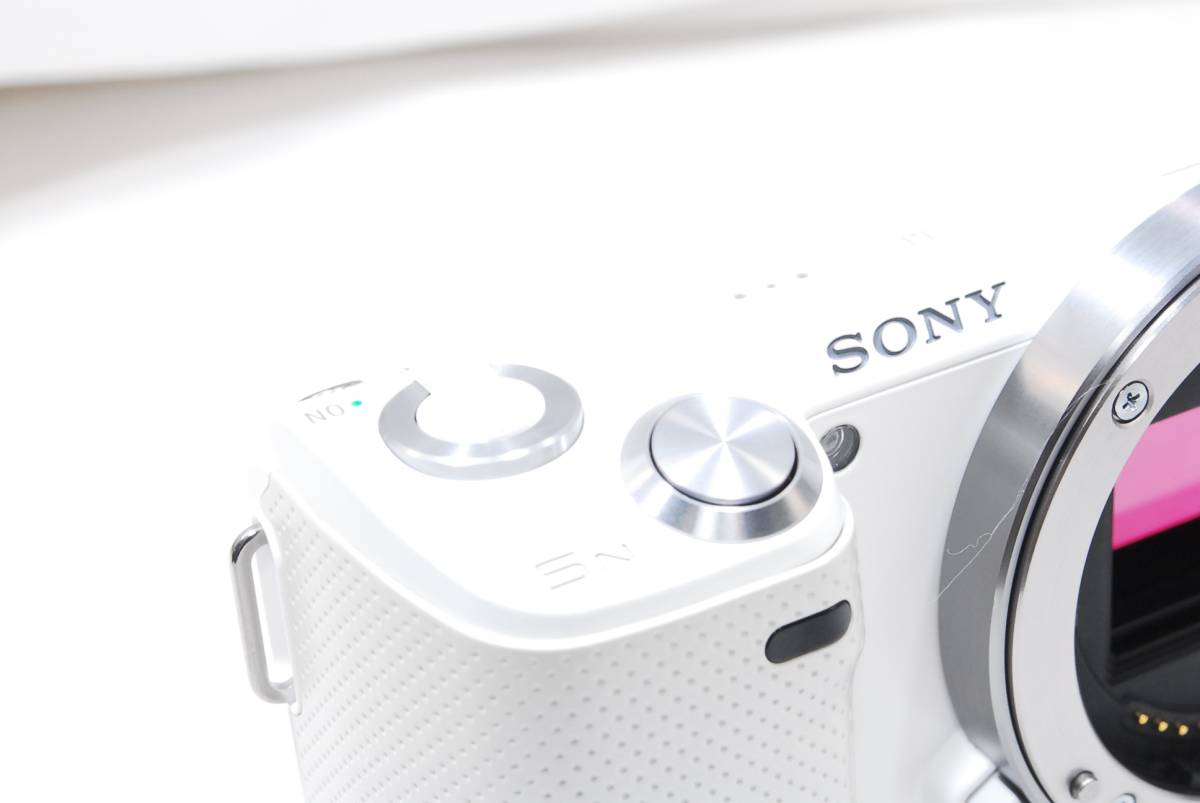 極上品 SONY NEX-5 ボディ ミラーレス ホワイト(ソニー)｜売買された 