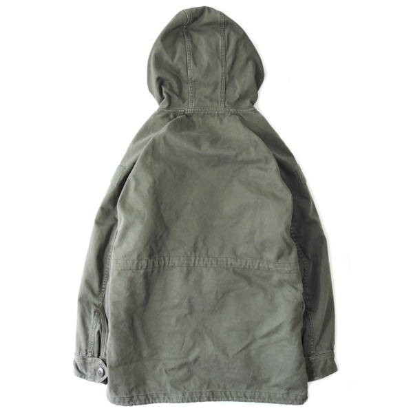 14aw wtaps M-64 ミリタリーパーカー 裏ボア モッズコート オリーブ size1 TET着■1215