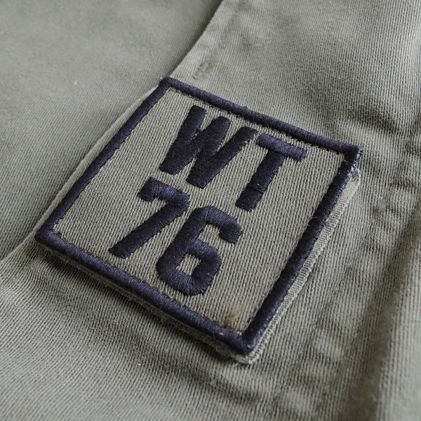 14aw wtaps M-64 ミリタリーパーカー 裏ボア モッズコート オリーブ size1 TET着■1215