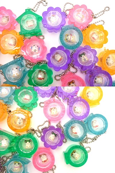 180os34◇とっとこハム太郎 キーホルダー 約44個 セット まとめ ※現状