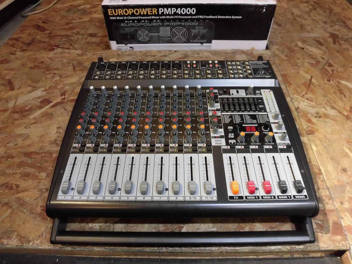 PMP4000 EUROPOWER BEHRINGER PMX880S EUROPOWER｜ミュージックランド