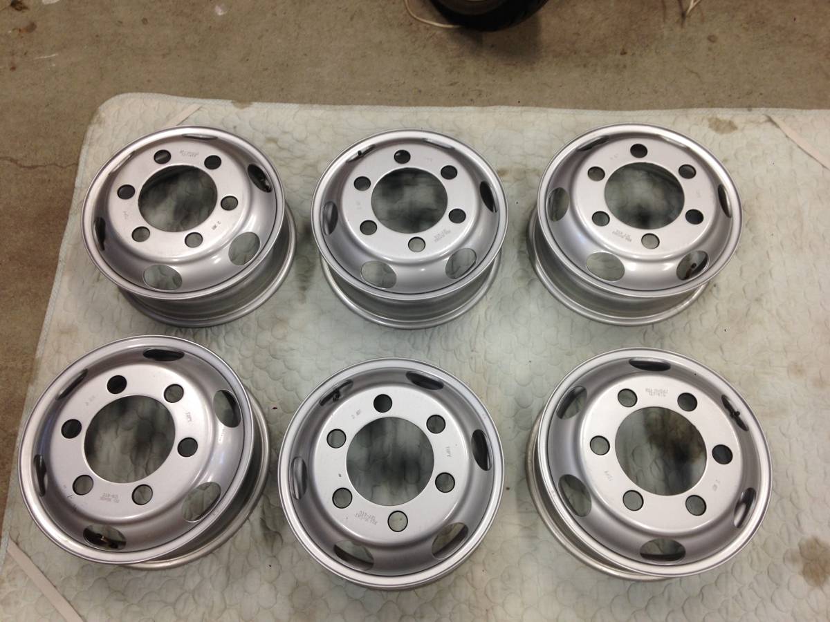 16×5.5J 127 8TC RDA TOPY 6本 6穴 いすゞ　ISUZU エルフ(NPR NPS)等　未使用_1