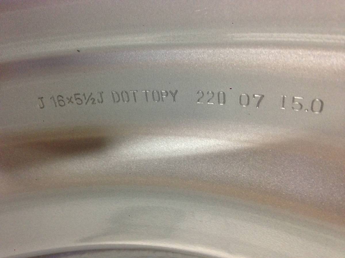 16×5.5J 127 8TC RDA TOPY 6本 6穴 いすゞ　ISUZU エルフ(NPR NPS)等　未使用_3