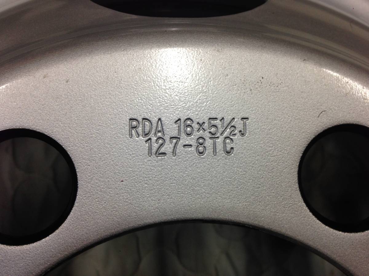 16×5.5J 127 8TC RDA TOPY 6本 6穴 いすゞ　ISUZU エルフ(NPR NPS)等　未使用_4