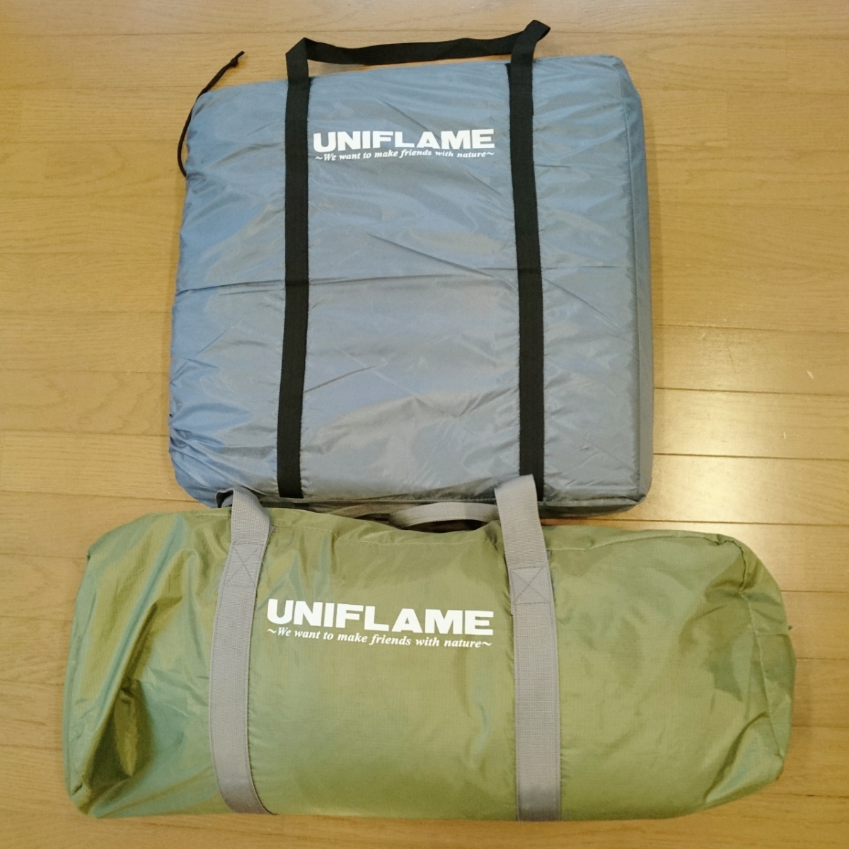 【ユニフレーム】ユニツアー3 フロアマット付き！2～3人用テント