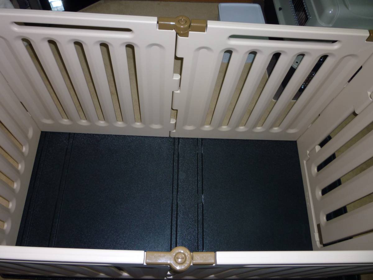 リッチェル ペット用 3WAYサークル 6面90H 【大型犬用/サークル】 中古