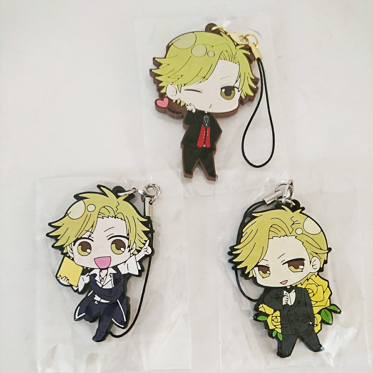 新品未開封☆SolidS 奥井翼ラバスト3点セット☆初期ラバスト＆スケア 