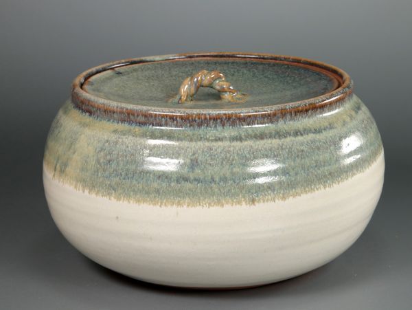 西尾香舟 作 細水指 秋草文 共箱付 茶道具 未使用保管品 　　R8SB417 茶道具 細水指 西尾香舟 作 秋草文 共箱付 未使用保管