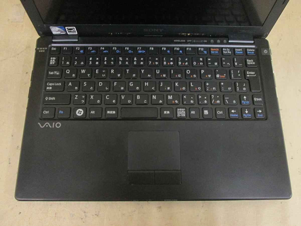 SONY VAIO VPCX13AKJ PCG-21115N Atom Z550 2.00GHz 2GB 11型 Office