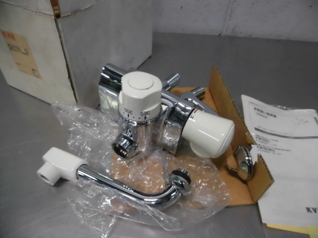 未使用品 KVK 定量止水付ミキシング混合栓KM155G