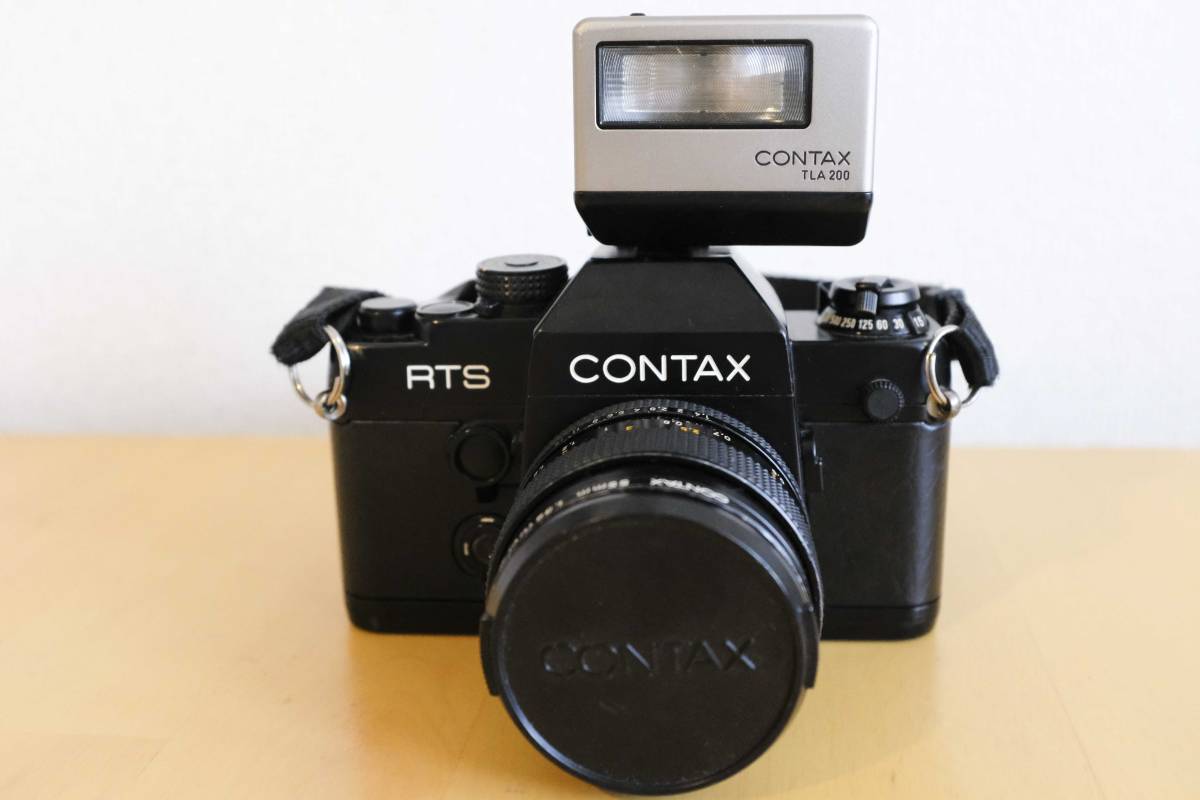 CONTAX コンタックス 一眼レフカメラ RTS Ⅱ レンズ Cari Zeiss Planar