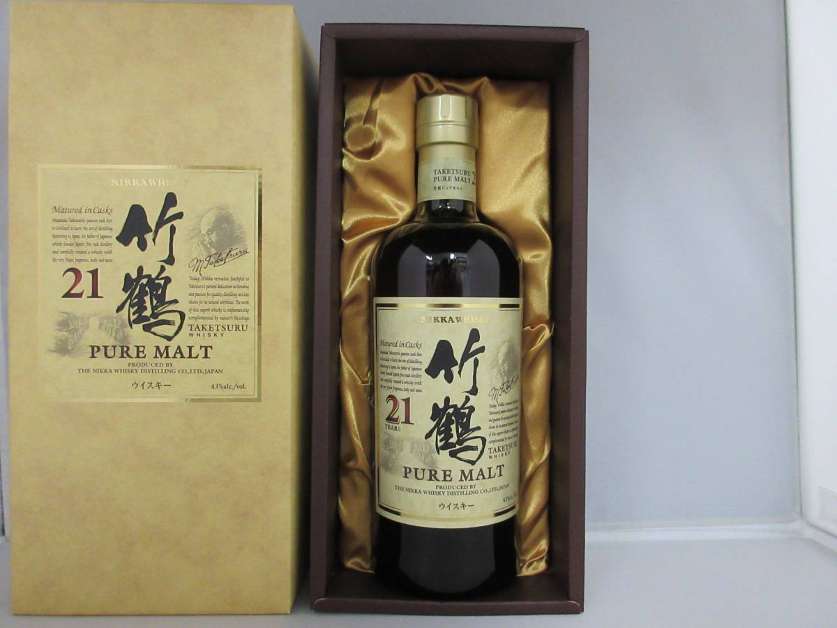 特売激安 竹鶴 21年 ギフトボックス付き 【公式通販】
