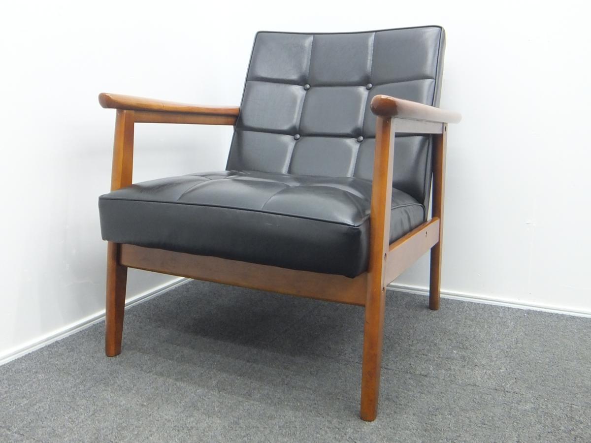 カリモク60 Kチェア 1シーター モケットグリーン karimoku60 