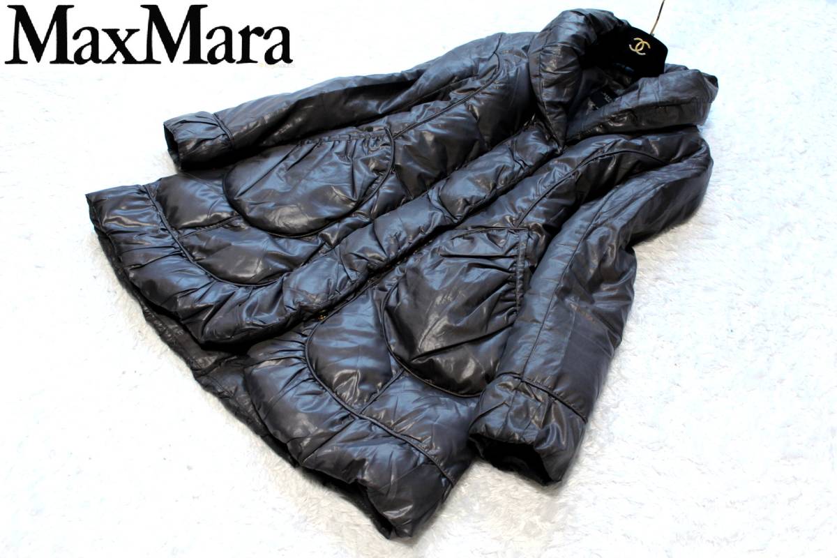 MaxMara（weekend）大きいサイズ44 大人エレガント ダウンコート 