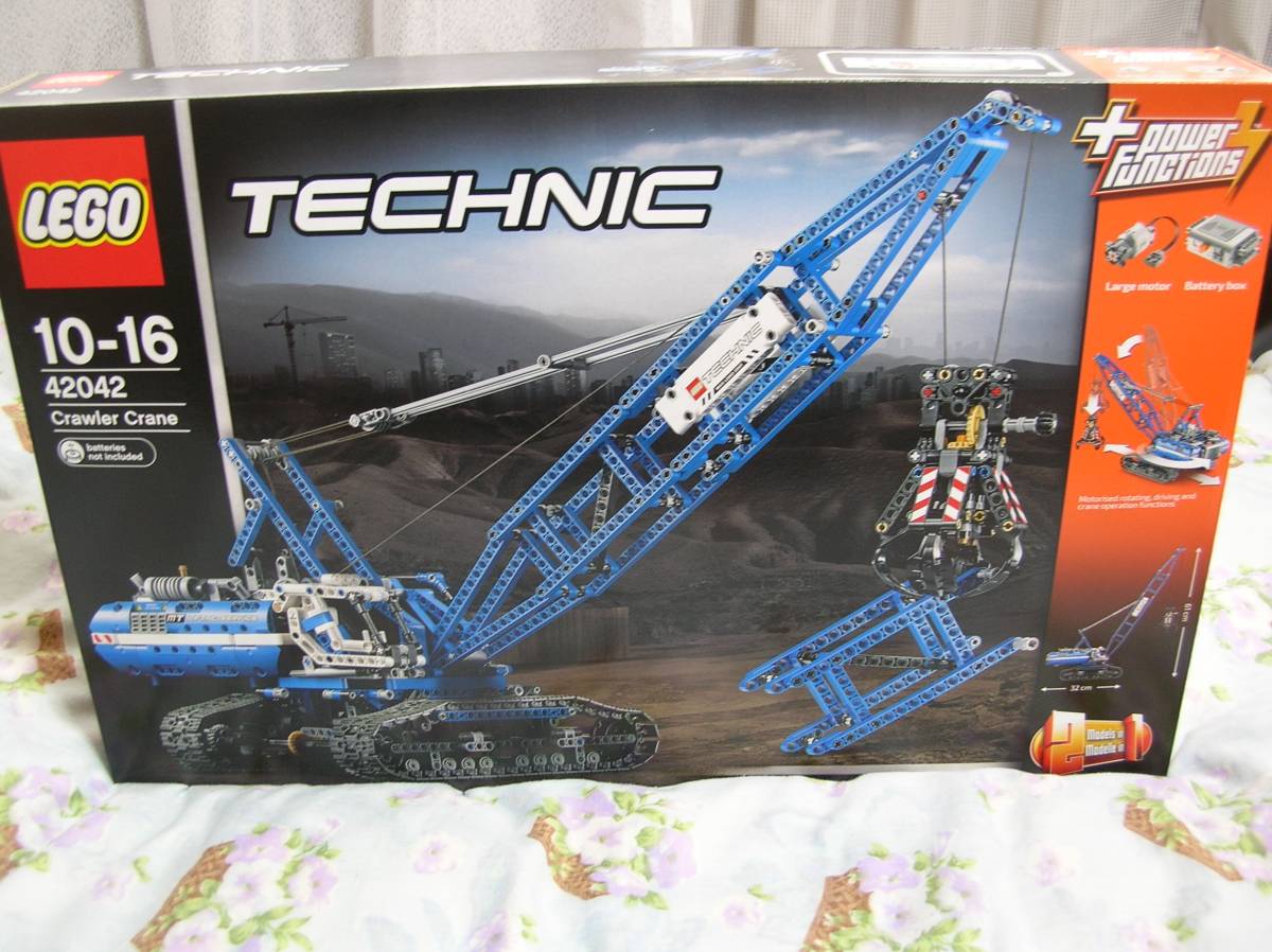 レゴ LEGO テクニック クローラークレーン 42042 ☆希少品☆