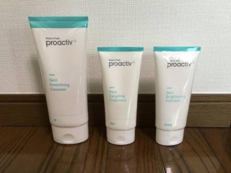 ⑭プロアクティブプラス　薬用3ステップセット90日サイズ①