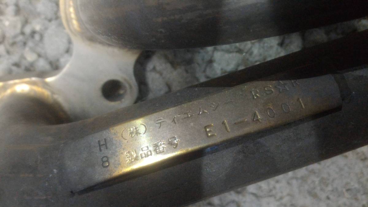 RS-R　エキマニ　ロードスター　NA6CE　RSR RS☆R　E1-4001　ユーノス　マツダ　4-1