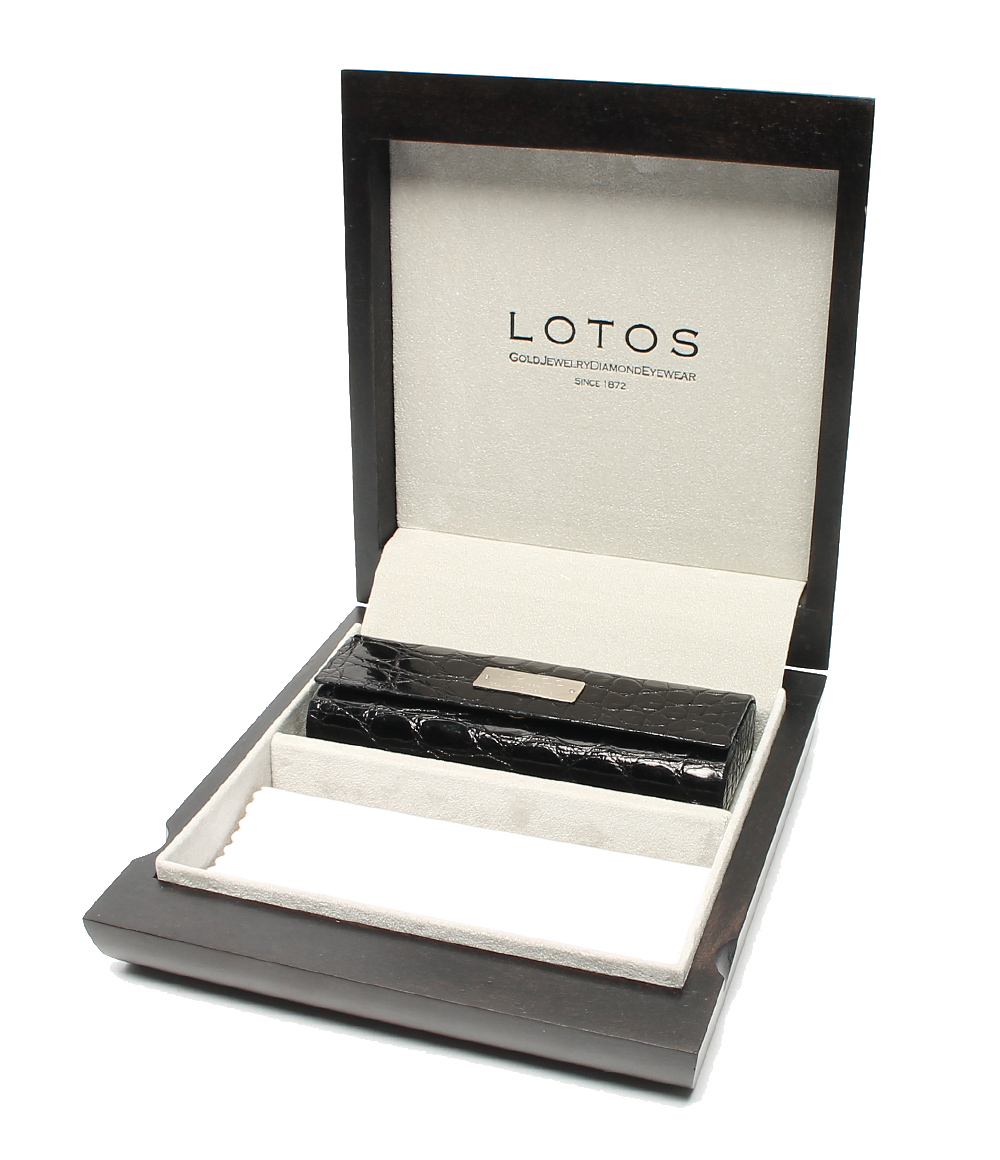 ロトス クロコ 眼鏡ケース LOTOS ユニセックス ファッション小物