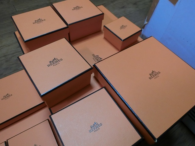 エルメス　空箱　15個セット 空き箱セット] HERMES 空き箱15点セット エルメス ブランド 【公式通販】
