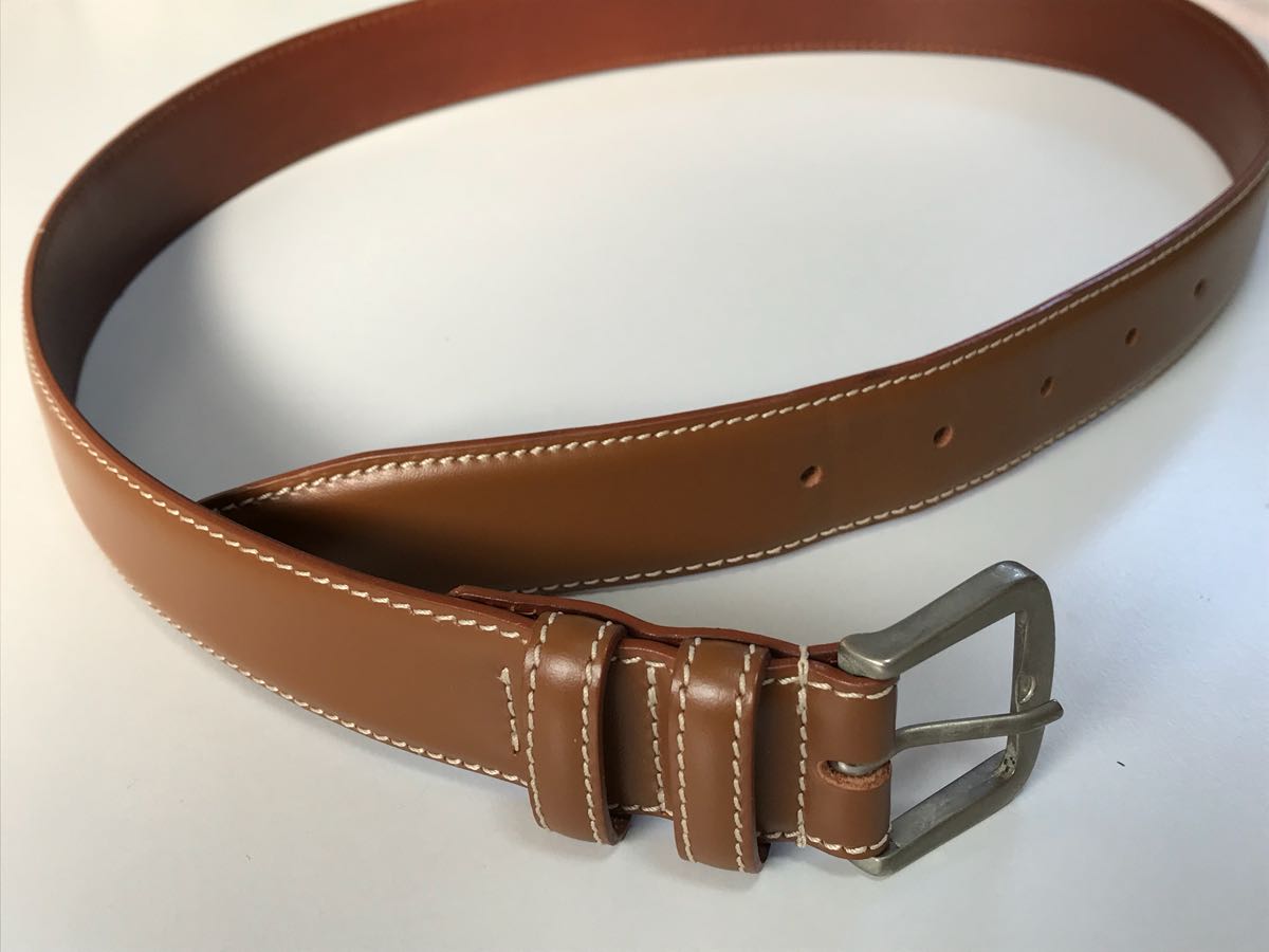 美品 ロロピアーナ ベルト イタリア製 メンズ