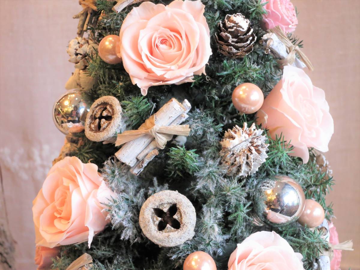 ◇もうすぐXmas！数量限定ピンク！大人可愛いナチュラルXmasツリー