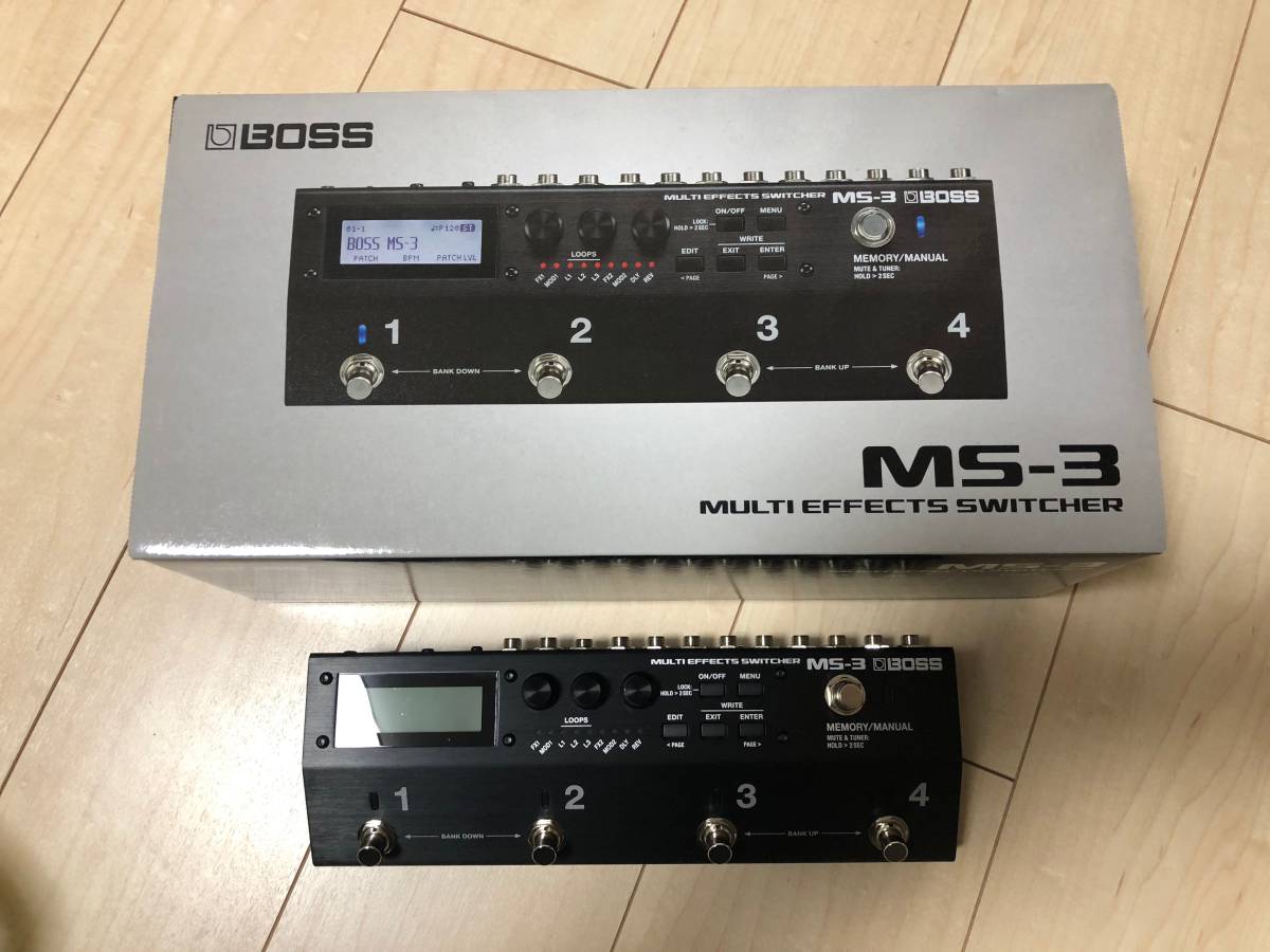 MS-3 BOSS 中古 Multi Effects Switcher マルチエフェクター