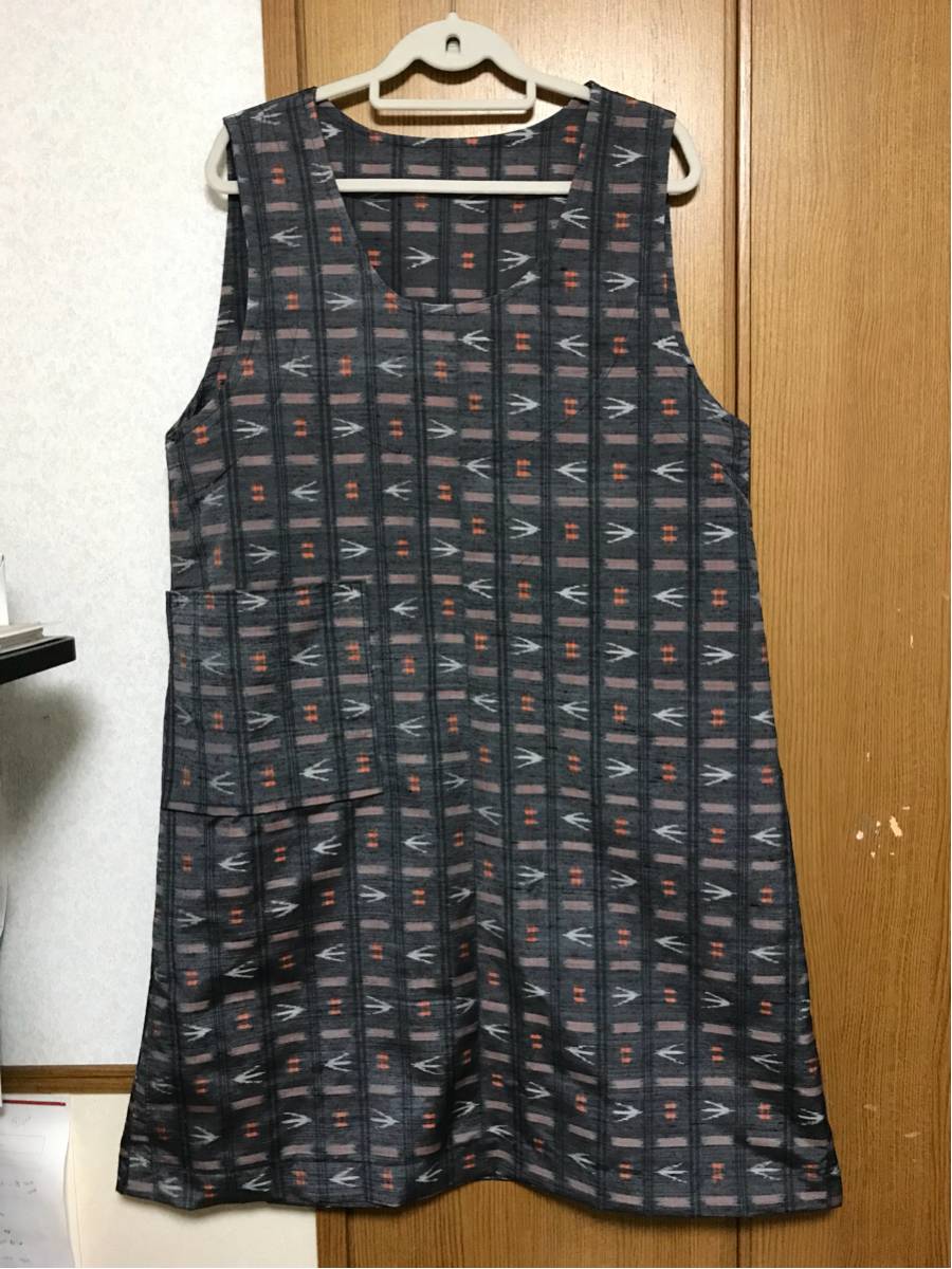 着物リメイク ジャンパースカート Aラインジャンパースカート Aライン