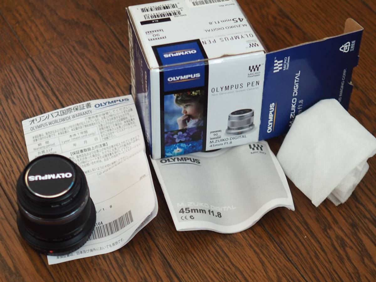 OLYMPUS M.ZUIKO プレミアム DIGITAL 45mm F1.8 中古 OLYMPUSM 【公式
