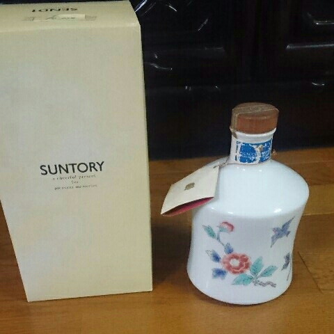 希少 SUNTORY WHISKY EXCELLENCE BOTTLE 有田焼 有田焼 エクセレンス