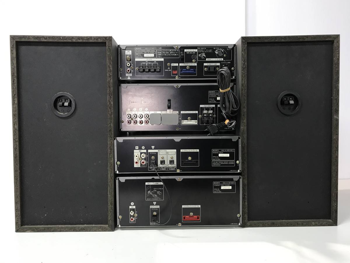 2026年最新Yahoo!オークション 【動作未確認品】ジャンク品 SONYコンポ