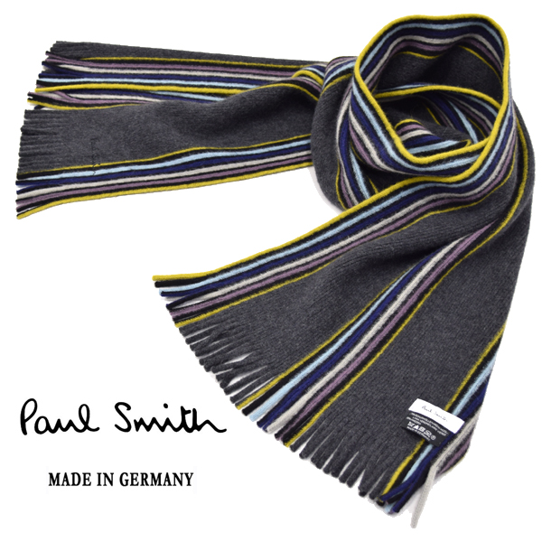 Paul Smith サイズ40 黒 ベルト付ロングコート アンゴラ混 極美品