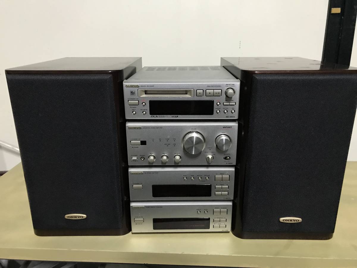 ONKYO C-709X EQ-205 A-909X システムコンポ 希少 動作品 ONKYO A-909X