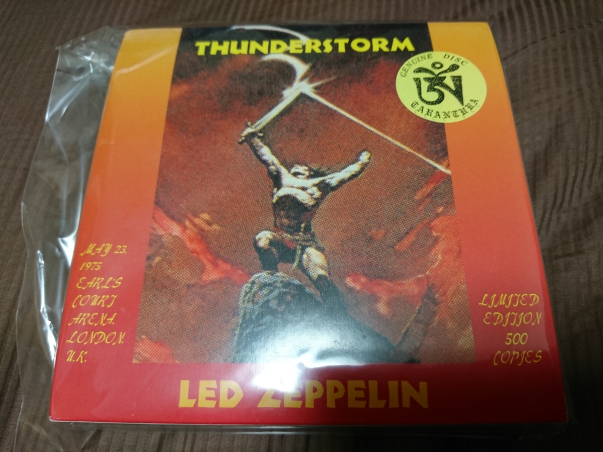 Led Zeppelin/Thunderstorm(4CD BOX)Tarantura Led Zeppelin Live