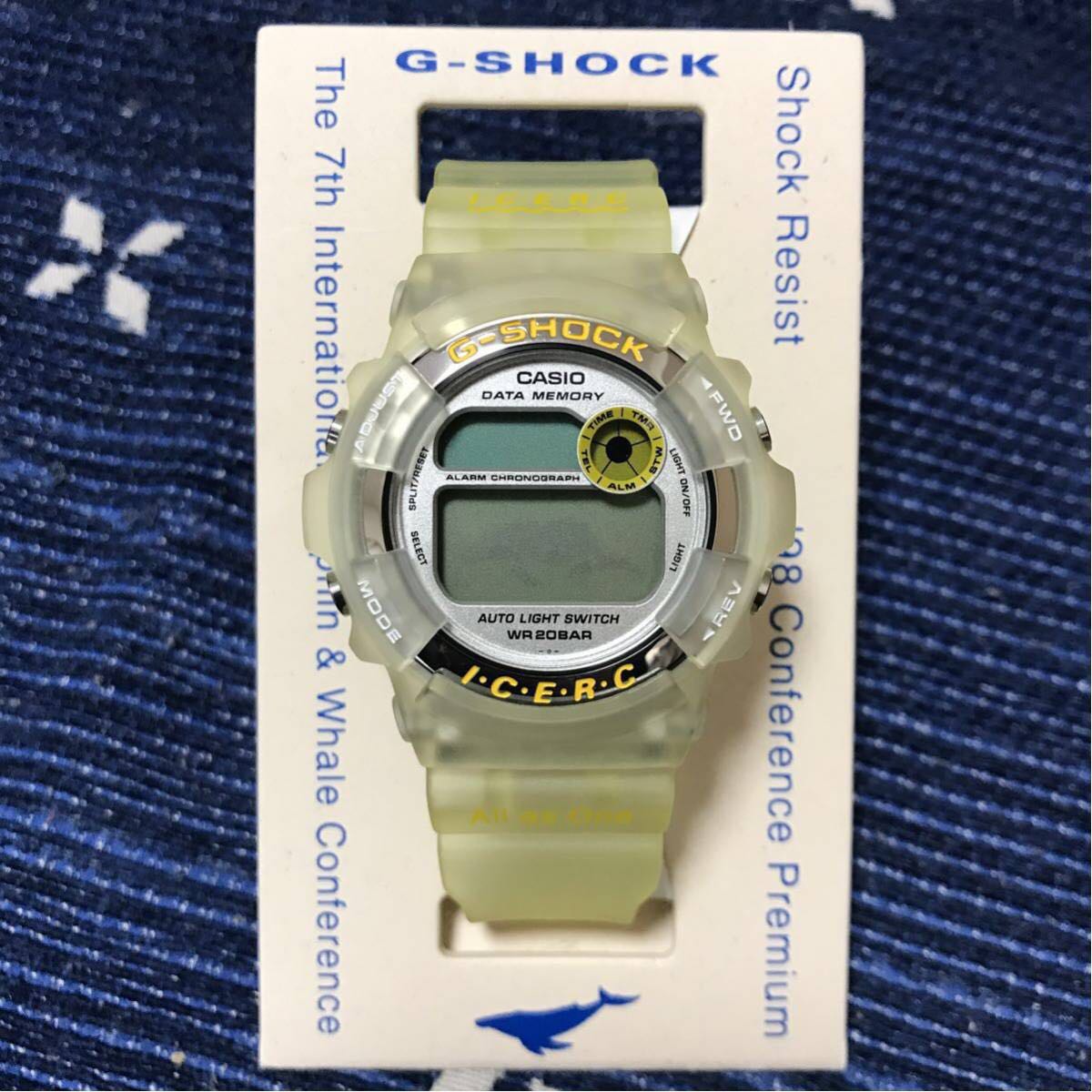 G-SHOCK DW-9200K CASIO カシオ G-BRIDGES ICERC – 1998年 dw－9200kの 