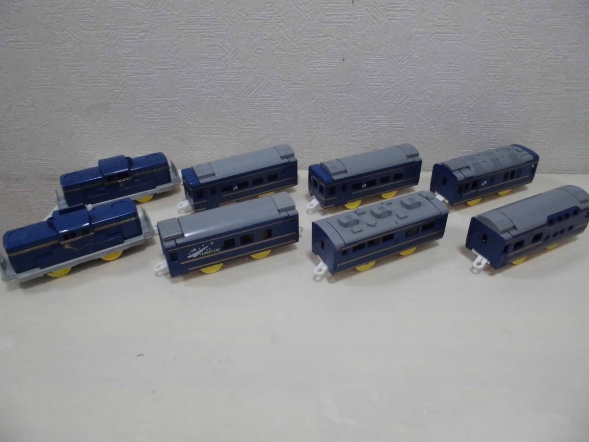 プラレール いっぱいつなごうブルートレイン 北斗星 Dd51 ８台セット 車両単品 売買されたオークション情報 Yahooの商品情報をアーカイブ公開 オークファン Aucfan Com