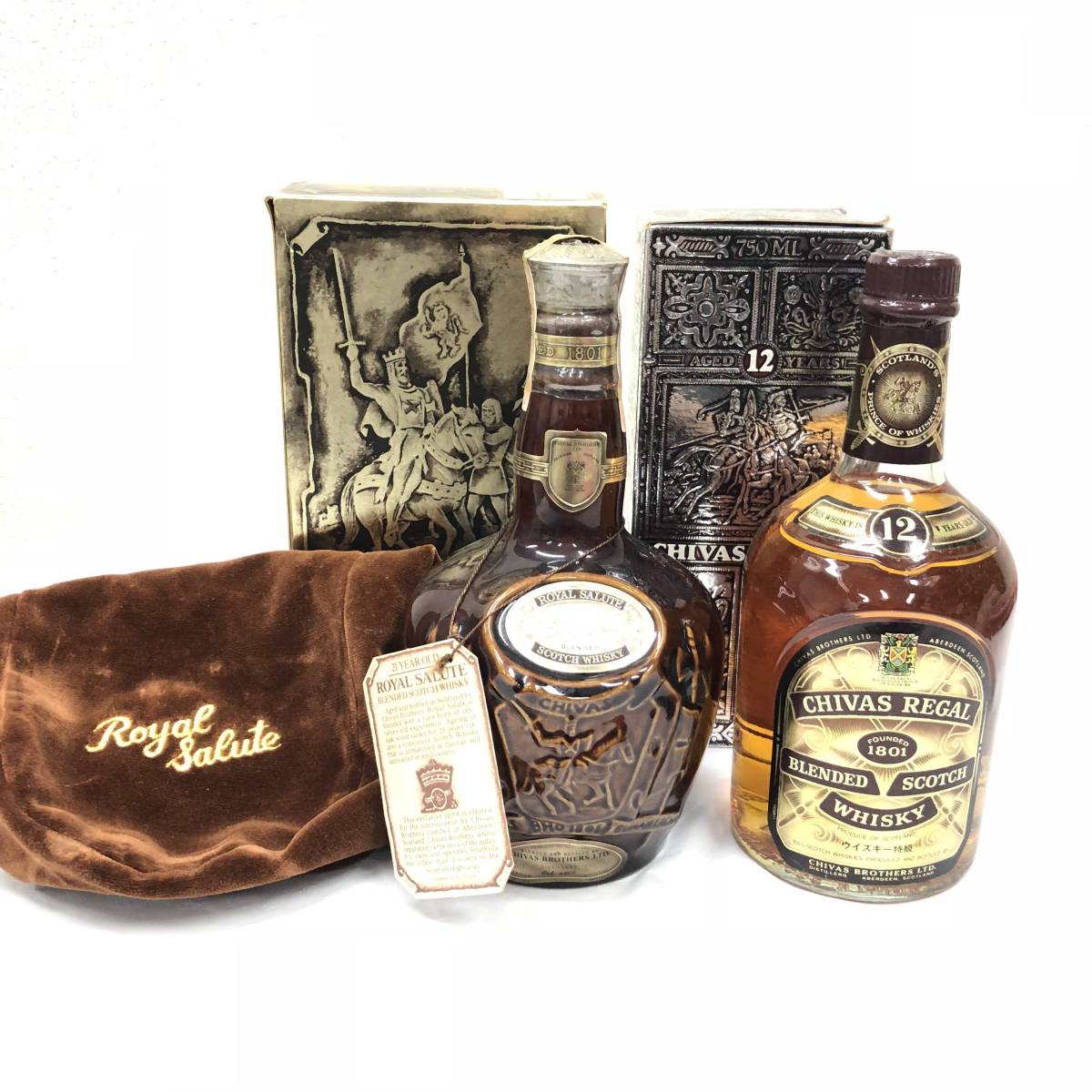 未開栓 ロイヤルサルート 21年 700ml 箱付き⑵ CHIVAS 未開栓 CHIVAS