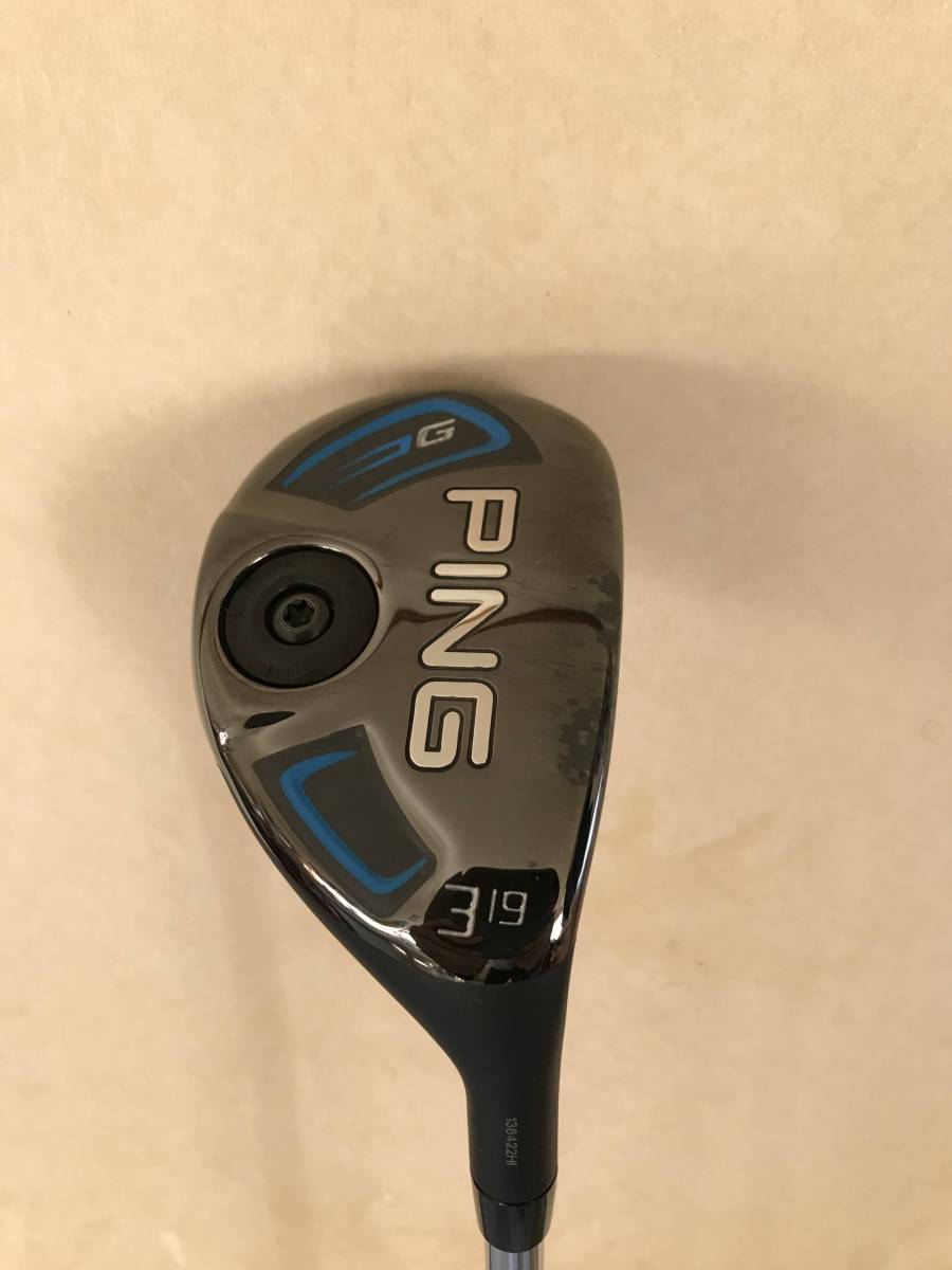 ＰＩＮＧ　ピン　Ｇハイブリッド　＃３　ロフト角19　ＡＷＴ2.0ＬＩＴＥ　フレックスＳ