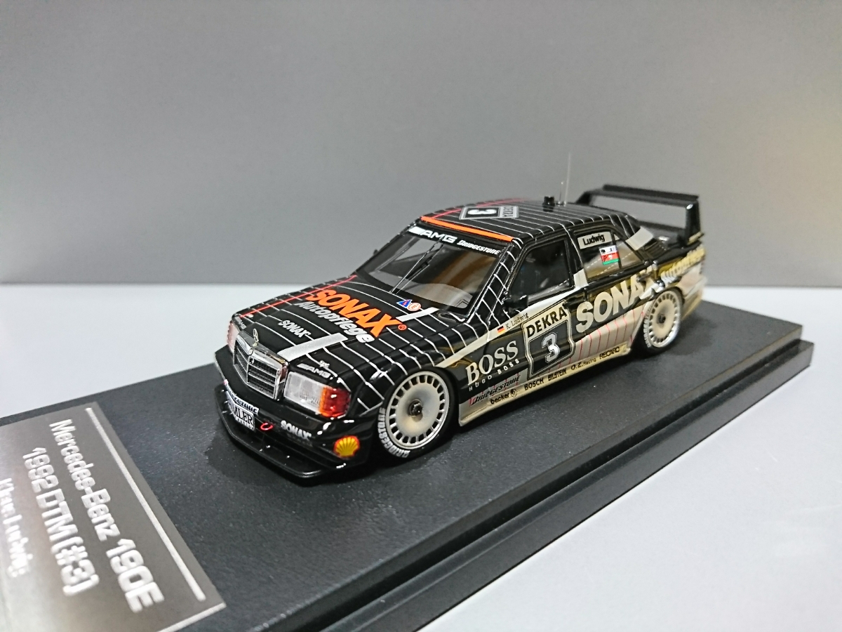 HPI 190E DTM NOKIA ミニカー HPI 1⁄43 MIRAGE DTM Mercedes-Benz 190E