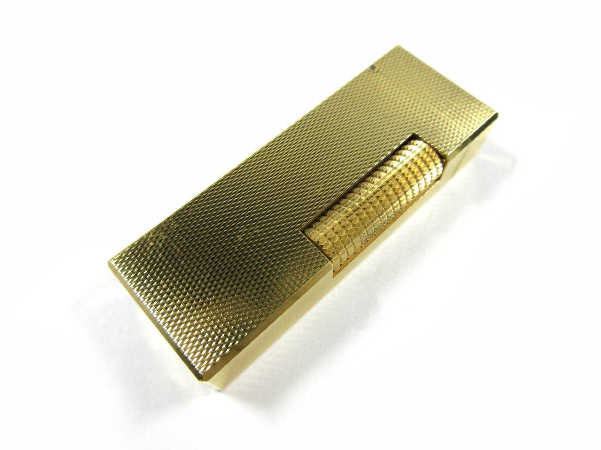 ⑫ダンヒル バーレイ ローラー ガスライター ゴールド