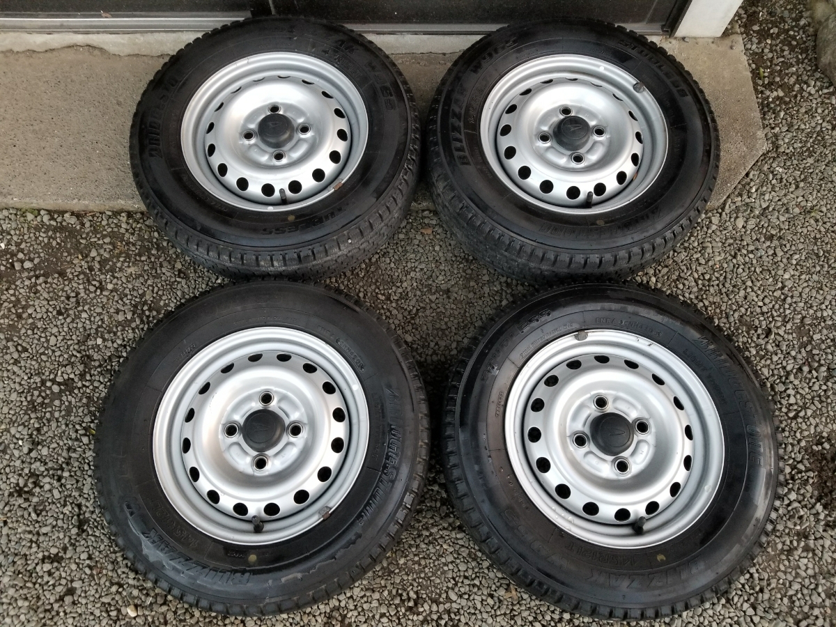 ダイハツ純正 ハイゼットなど 純正スチールホイール 鉄ホイール 12×4.0